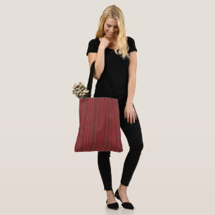 Moderne rot gestreifte Universaltasche