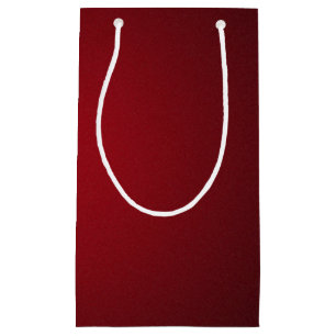 Moderne Rot-Schwarz Grainy Vignette Kleine Geschenktüte