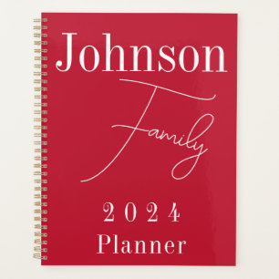 Moderne Rote Familie 2024 Planer