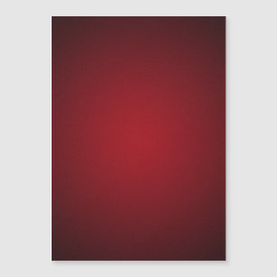 Moderne rote-körnige Vignette mit schwarzem Rand Magnetkarte