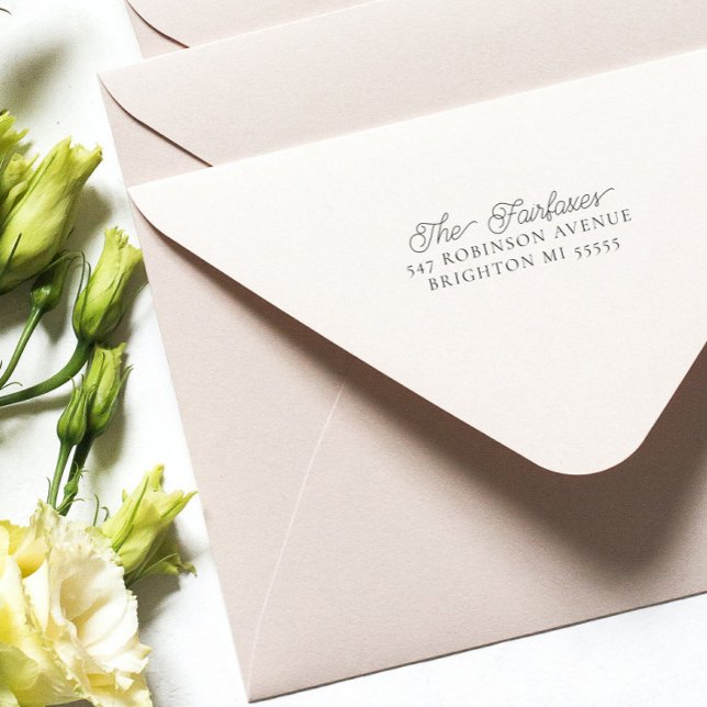 Moderne Rücksendeadresse Permastempel (Von Creator hochgeladen)