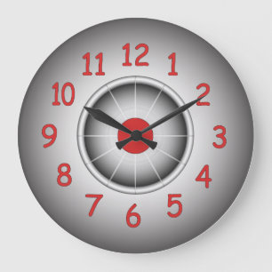 Moderne Rundwand Große Wanduhr
