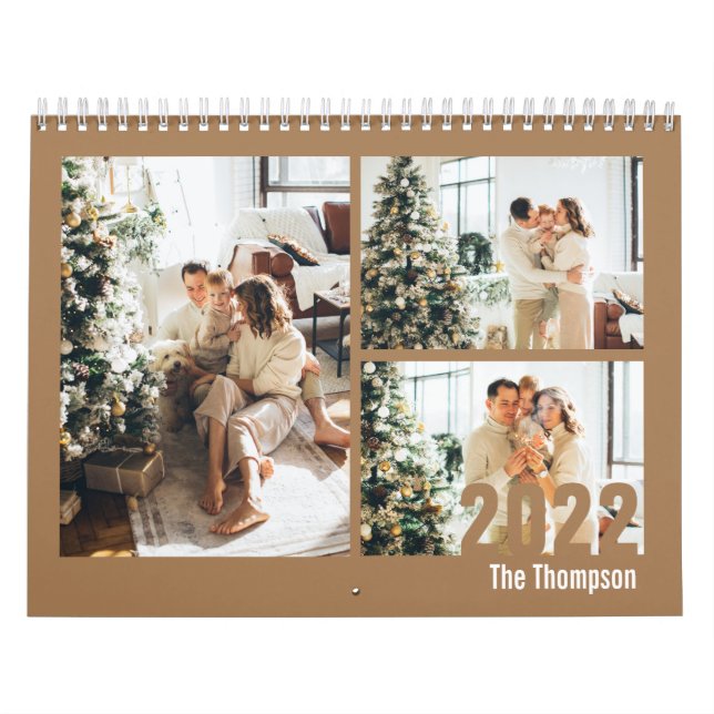 Moderne rustikale Benutzerführung Erstellen Sie Ih Kalender (Titelbild)