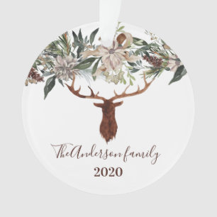 Moderne rustikale Blumenzwiebeln Ornament