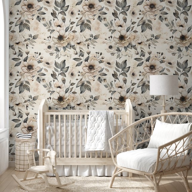 Moderne Rustikale Boho Chic Style Feminine Tapete (Kinder)