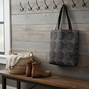 Moderne Rustikale Damast-Leder-Quilt-Muster