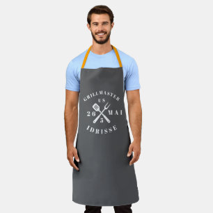 Moderne Rustikale GRILLMEISTER Individuelle Coole Schürze