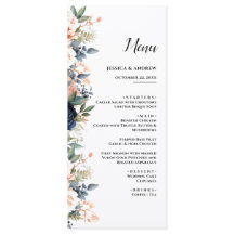 Moderne rustikale Hochzeit in Rot und Marineblau