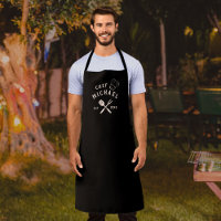 Moderne rustikale Koch Individuelle Name GRILLEN A