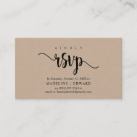 Moderne rustikale Kraft, schwarzer Schriftart, UAW