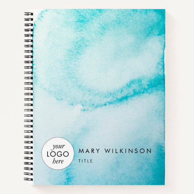 Moderne Rustikale Maskuline Bergbaum Arborist Notizbuch (Vorderseite)