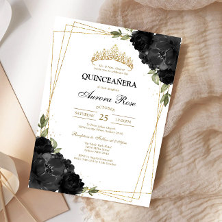 Moderne rustikale Quinceanera-Einladung Einladung
