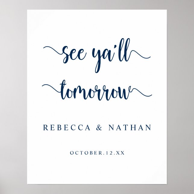 Moderne Rustikale, sehen Sie alle morgen Poster (Vorne)