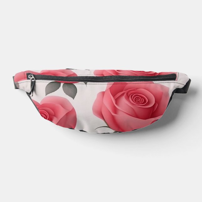 Moderne Sammlung Vintager Liebe Rose Bauchtasche (Ablage )