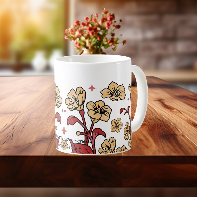 Moderne Sandy Brunt Brown Tasse (Von Creator hochgeladen)