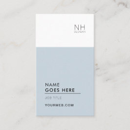 Moderne saubere vielseitige vertikale Visitenkarte