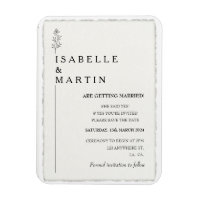 Moderne, Save the Date Imitate, die an der Kante b