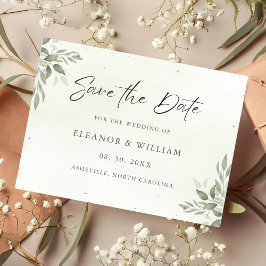 Moderne Save-the-Date-Karte für Hochzeiten mit Sal Save The Date