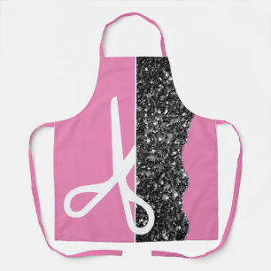 Moderne Schere Haar Stylist Bubblegum Pink Schürze