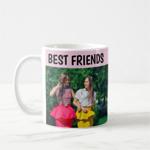 Moderne Schick Beste Freundinnen Foto Kaffeetasse