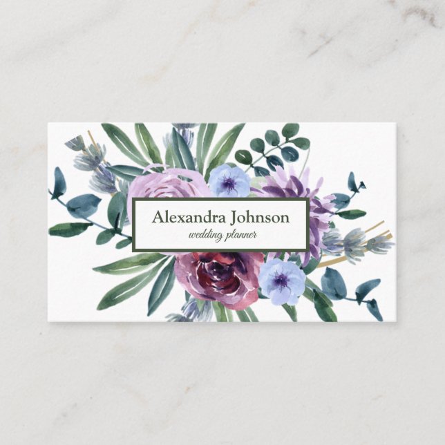 Moderne schicke Gold Leaf Foil Luxus Business Card Visitenkarte (Vorderseite)