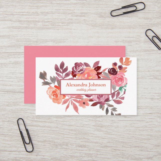 Moderne schicke Gold Leaf Foil Luxus Business Card Visitenkarte (Vorderseite/Rückseite Beispiel)