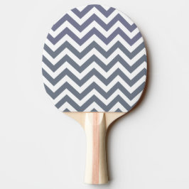 Moderne schicke graue weiße Linien Muster Tischtennis Schläger