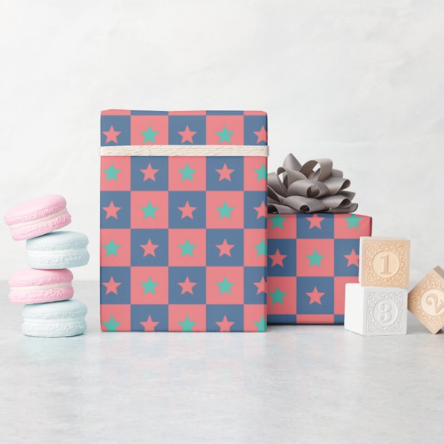 Moderne Schicke Luxus-Hochzeit Geschenkpapier (Babyparty)