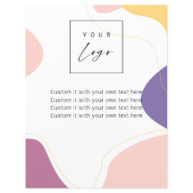 Moderne, schicke Wavy-Formen für Ihr Logo