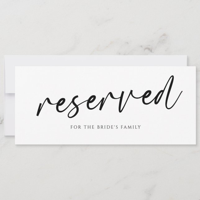 Moderne Schilder für Hochzeiten - Handschrift Läss (Vorderseite)