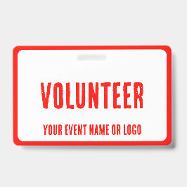 moderne, schlichte Veranstaltung Ausweis