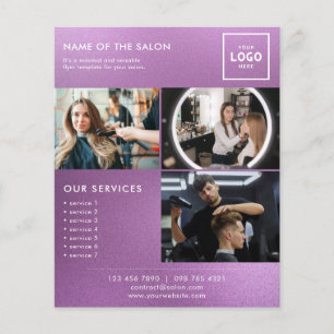 Moderne Schönheitsmarken-Design für Profis Flyer