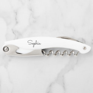 Moderne Schrift Brautjungfer Vorschlag Geschenk Br Kellnermesser