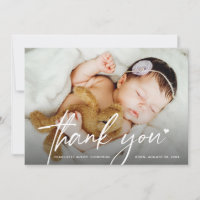 Moderne Schrift Neugeborenes Baby Foto Herz