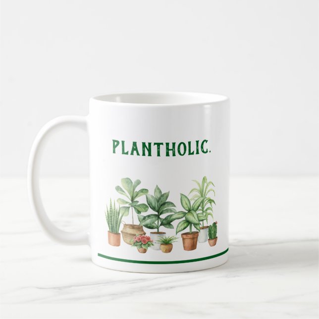 Moderne Schrift saubere Gartencafétasse  Kaffeetasse (Links)