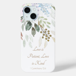 Moderne Schrift Wasserfarbe Weiß Case-Mate iPhone Hülle