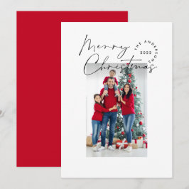 Moderne Schriftart 1 Foto Weihnachten