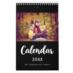 Moderne Schriftfamilie 2027 Kalender