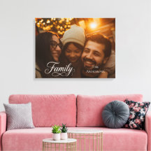 Moderne Schriftfamilie Benutzerdefinierter Foto-Na