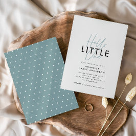 Moderne Schrifttypografie hallo Kleine