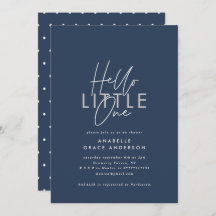 Moderne Schrifttypografie hallo Kleine