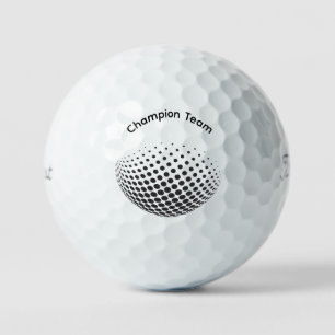 Moderne Schriftzeichen von Golf monogram elegant Golfball