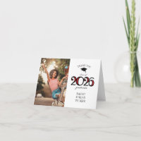 Moderne Schulfarben 2022 Rotes Foto Abschluss