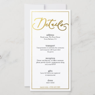 Moderne Schwarz-Gold-Elegante