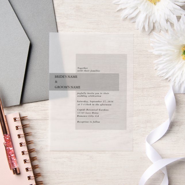 Moderne Schwarz-Weiß-Hochzeit (Hochzeit)