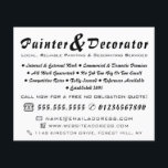 Moderne Schwarz-Weiß-Malerei und Dekoration Flyer<br><div class="desc">Moderner Black & White Painter & Decorator Advertising Flyer durch den Business Card Store.</div>