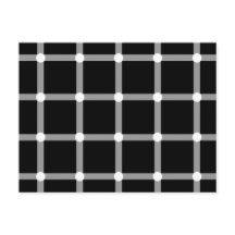 Moderne Schwarz-Weiß-optische Illusion