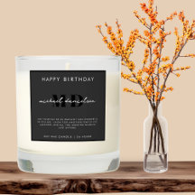 Moderne Schwarz-Weiß-Script-Initial-Monogramm