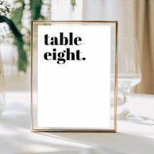 Moderne Schwarz-Weiß-Typografie für Hochzeiten