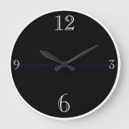 Moderne Schwarz-Weiß-Uhr Große Wanduhr